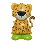 Leopard foil balloon - exotic decoration for any occasion 61"39 cm