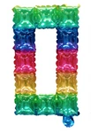 POP IT 0 Rainbow Foil Dipstick (40cm) 