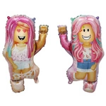 Roblox foil balloon - colorful decoration for any occasion 49"72 cm.