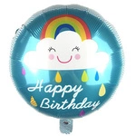 Happy Birthday 18" Foil Balloon (45cm.)