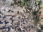 Silver Sequin Panels £M (30cm*30cm)
