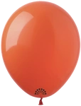 Premium Show Rubber Balloons 12", Terracotta (074)