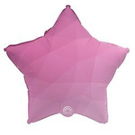 Gradient Pink Foil Star 18" (45cm).)