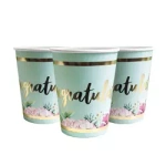 Congratulate Paper Cups (10 pcs.)