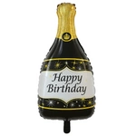 Champagne Happy Birthday Foil Balloon (50cm*99cm)