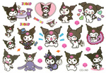 Kuromi Kids Tattoos (1 pc)