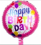 Happy Birthday 18" Foil Balloon (45cm.)