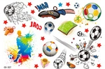 Goal Ball Tattoos for Kids (1 pc)