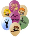 Harry Potter printed rubber balloons (7 pcs.)