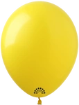 Premium Show Rubber Balloons 12", Yellow (022)