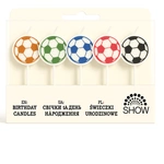 Birthday candles "Football Emotions" Set of 5 pcs.