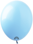 Premium SHOW 5 Inch Rubber Balloons, Macaron Blue (051)
