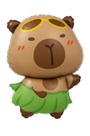 Capybara foil balloon - cute decoration for any occasion 50"75 cm.