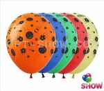 Printed rubber balloons Ball (10 pcs.)