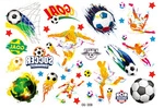 Tattoos for Kids Football Goal (1 pc)