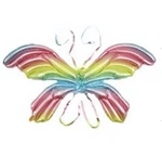 Rainbow Wings Foil Balloon (122cm)