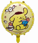 Kuromi Foil Balloon, Pompompurin 18" (45cm.)
