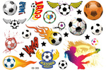 Tattoos for Kids Football Goal (1 pc)