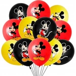 Mickey printed rubber balloons (12 pcs.)