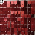 Dark Red Matte Sequin Panels (30cm*30cm)