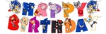 Paper Garland Happy Birthday Sonic (1 pc)