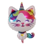 Unicorn Cat Foil Balloon (51cm*84cm)