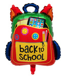 "Back to School" Foil Backpack Balloon (64cm*54cm)
