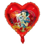 Princess 18" (45cm) foil balloon.)