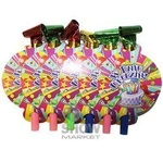 Trumpets-Whistles large birthday party.Cake (10 pcs.)