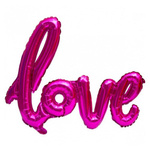 Raspberry LOVE Balloons 