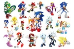 Tattoos for Kids Sonic (1 pc)