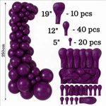 Set of Color Jam Decorative Balloons 70 pieces
