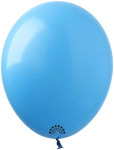 Premium SHOW 5 Inch Rubber Balloons, Light Blue (053)