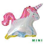 Mini Unicorn Foil Balloon