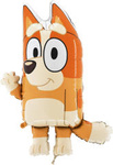 Foil Balloon Dog Bluey Bingo , Grabo