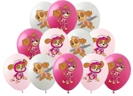 Skye printed rubber balloons (12 pcs.)