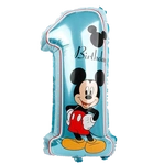 Foil Balloon Number 1 Mickey (80cm)