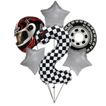 Set of Balloons for 2nd Birthday Race