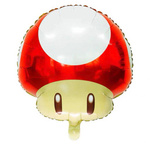 Foil Balloon "Red Mario Mushroom" (47cm*50cm)