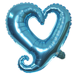 Turquoise Heart Foil Balloon (18 Inch)