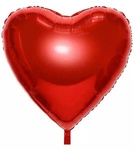Foil Heart Red 36" (90cm) Balloon.)