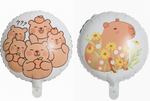 Capybara foil balloon - a lovely decoration for any occasion 18 inches.