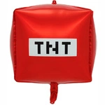 TNT Minecraft Pixels Foil Balloon (55cm*55cm)