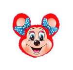 Minnie Mouse Foil Balloon, Flexmetal 