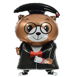 Wise Teddy Bear Foil Balloon (48cm*94cm)