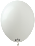 Premium SHOW Rubber Balloons 5 Inch, White (001)