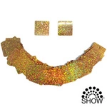 Holographic Gold Sequins 100 pcs for Sequin Panels (30cm*30cm)