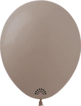 Premium SHOW 5 Inch Rubber Balloons, Coffee (075)