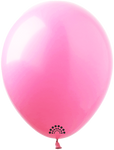 Premium Show Rubber Balloons 12", Pink (034)