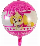 Psi Patrol Skye 18" (45cm) foil balloon.)